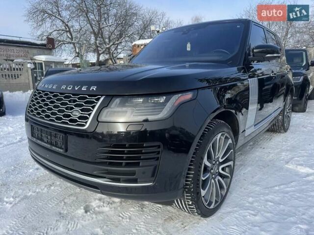 Чорний Ленд Ровер Рендж Ровер, об'ємом двигуна 5 л та пробігом 194 тис. км за 58000 $, фото 3 на Automoto.ua