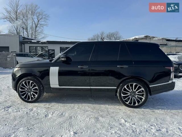 Чорний Ленд Ровер Рендж Ровер, об'ємом двигуна 5 л та пробігом 194 тис. км за 58000 $, фото 75 на Automoto.ua