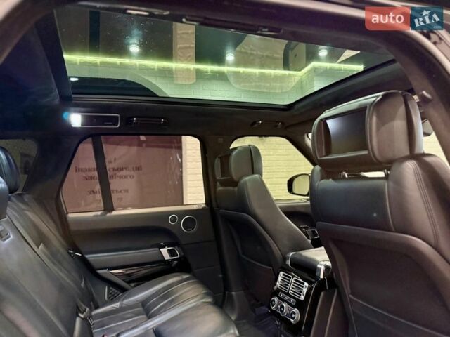 Черный Ленд Ровер Рендж Ровер, объемом двигателя 4.37 л и пробегом 3 тыс. км за 69999 $, фото 122 на Automoto.ua
