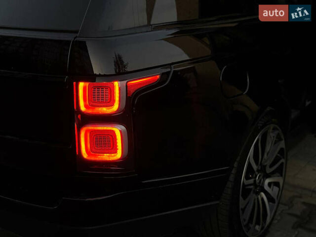 Черный Ленд Ровер Рендж Ровер, объемом двигателя 2.99 л и пробегом 124 тыс. км за 59900 $, фото 9 на Automoto.ua