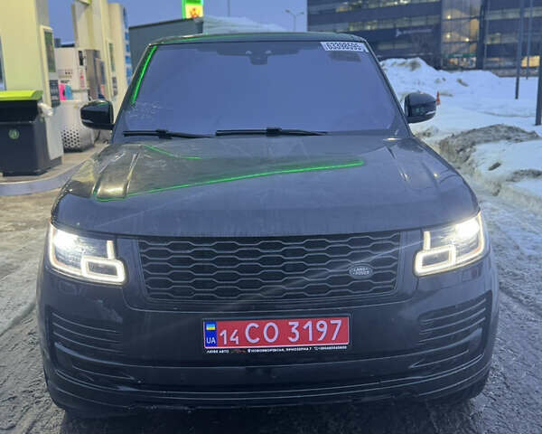 Черный Ленд Ровер Рендж Ровер, объемом двигателя 5 л и пробегом 133 тыс. км за 49900 $, фото 1 на Automoto.ua