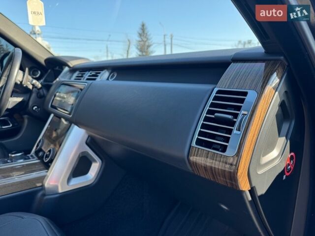 Чорний Ленд Ровер Рендж Ровер, об'ємом двигуна 5 л та пробігом 194 тис. км за 48900 $, фото 27 на Automoto.ua