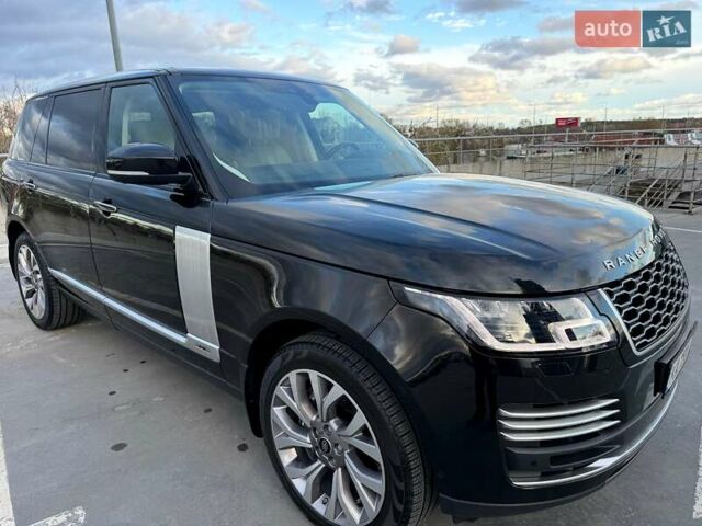 Черный Ленд Ровер Рендж Ровер, объемом двигателя 5 л и пробегом 161 тыс. км за 58500 $, фото 13 на Automoto.ua
