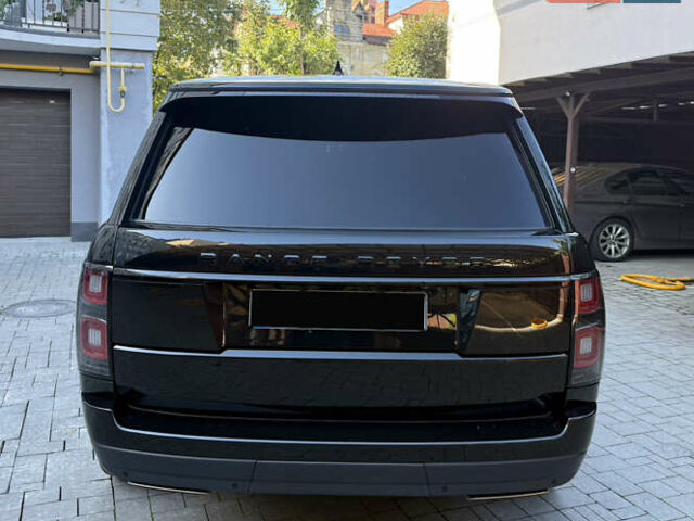 Черный Ленд Ровер Рендж Ровер, объемом двигателя 5 л и пробегом 95 тыс. км за 54000 $, фото 3 на Automoto.ua