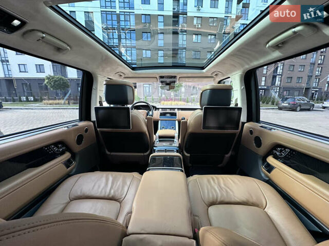 Черный Ленд Ровер Рендж Ровер, объемом двигателя 4.37 л и пробегом 260 тыс. км за 63000 $, фото 35 на Automoto.ua