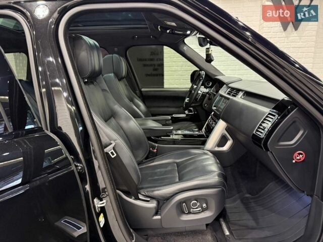 Черный Ленд Ровер Рендж Ровер, объемом двигателя 4.37 л и пробегом 3 тыс. км за 69999 $, фото 125 на Automoto.ua