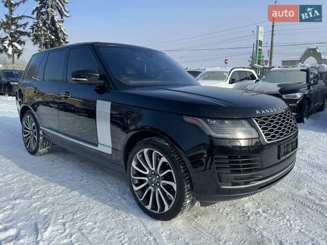 Чорний Ленд Ровер Рендж Ровер, об'ємом двигуна 5 л та пробігом 194 тис. км за 58000 $, фото 88 на Automoto.ua