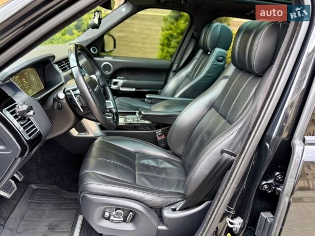Черный Ленд Ровер Рендж Ровер, объемом двигателя 4.37 л и пробегом 3 тыс. км за 69999 $, фото 41 на Automoto.ua