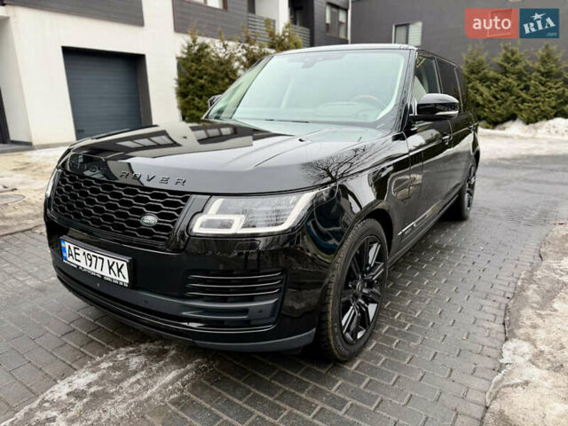 Черный Ленд Ровер Рендж Ровер, объемом двигателя 2.99 л и пробегом 200 тыс. км за 57000 $, фото 2 на Automoto.ua