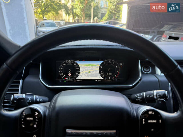 Черный Ленд Ровер Рендж Ровер, объемом двигателя 5 л и пробегом 95 тыс. км за 54000 $, фото 13 на Automoto.ua