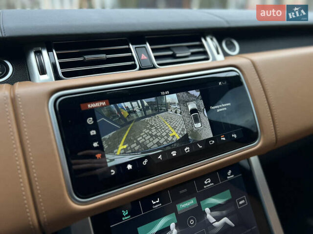 Черный Ленд Ровер Рендж Ровер, объемом двигателя 4.37 л и пробегом 90 тыс. км за 69000 $, фото 12 на Automoto.ua