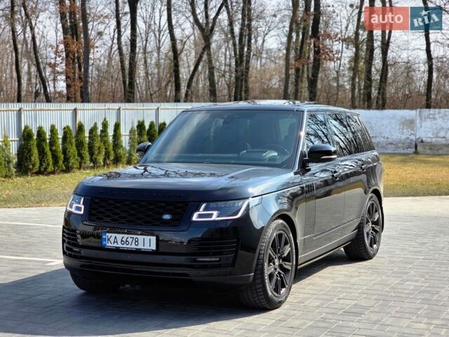 Чорний Ленд Ровер Рендж Ровер, об'ємом двигуна 4.37 л та пробігом 154 тис. км за 69999 $, фото 13 на Automoto.ua
