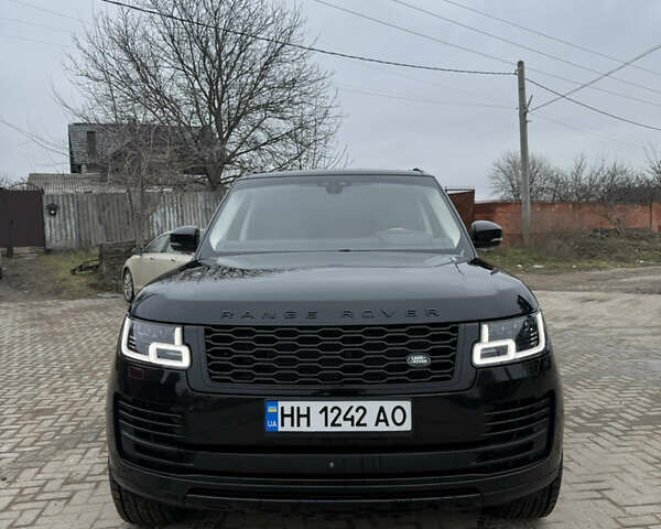Черный Ленд Ровер Рендж Ровер, объемом двигателя 4.37 л и пробегом 161 тыс. км за 70990 $, фото 4 на Automoto.ua