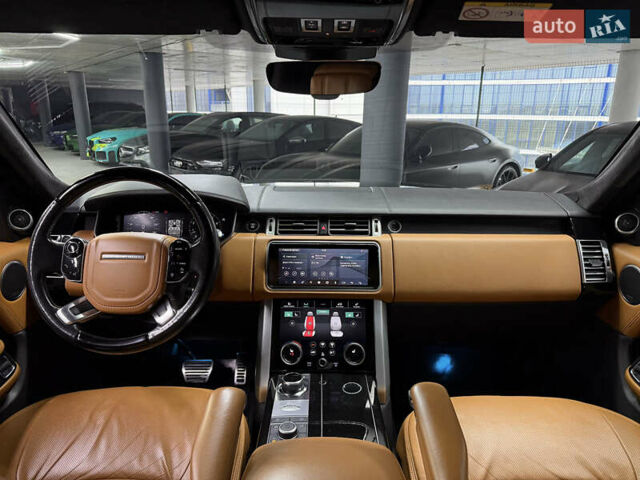 Черный Ленд Ровер Рендж Ровер, объемом двигателя 5 л и пробегом 78 тыс. км за 81500 $, фото 22 на Automoto.ua