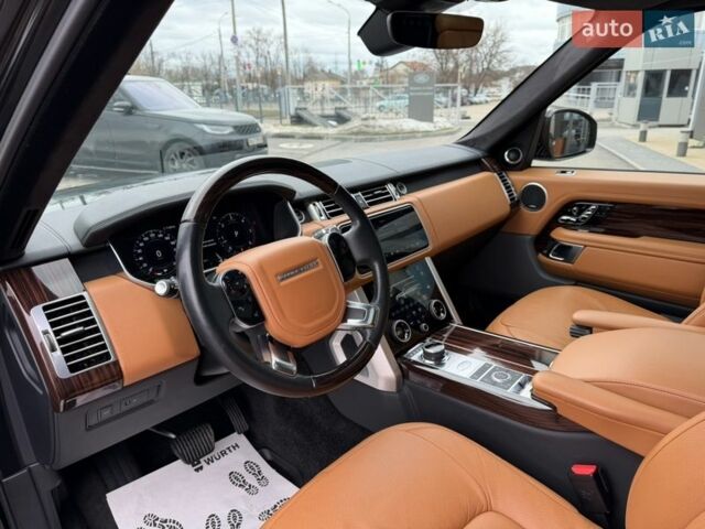 Черный Ленд Ровер Рендж Ровер, объемом двигателя 2.99 л и пробегом 86 тыс. км за 73900 $, фото 18 на Automoto.ua
