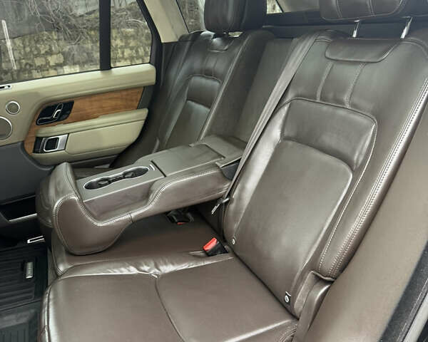 Черный Ленд Ровер Рендж Ровер, объемом двигателя 4.37 л и пробегом 161 тыс. км за 70990 $, фото 12 на Automoto.ua