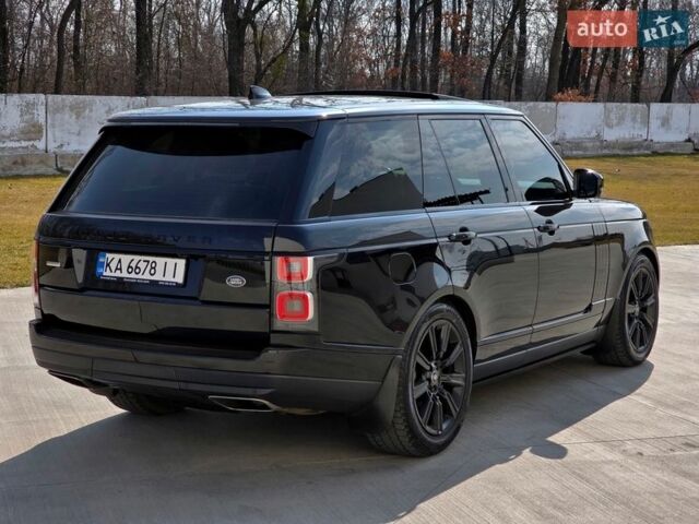 Чорний Ленд Ровер Рендж Ровер, об'ємом двигуна 4.37 л та пробігом 154 тис. км за 69999 $, фото 12 на Automoto.ua