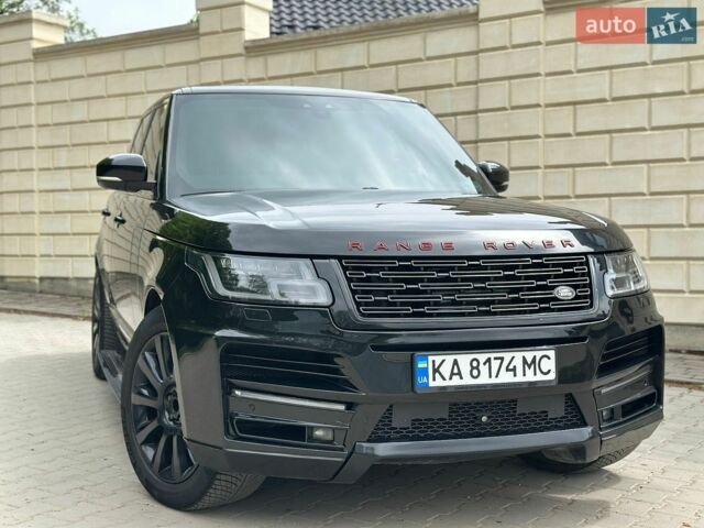 Чорний Ленд Ровер Рендж Ровер, об'ємом двигуна 5 л та пробігом 122 тис. км за 62000 $, фото 4 на Automoto.ua