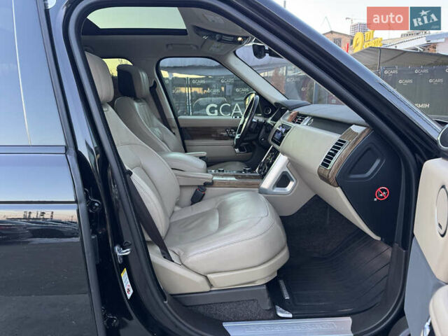 Черный Ленд Ровер Рендж Ровер, объемом двигателя 3 л и пробегом 136 тыс. км за 52000 $, фото 19 на Automoto.ua