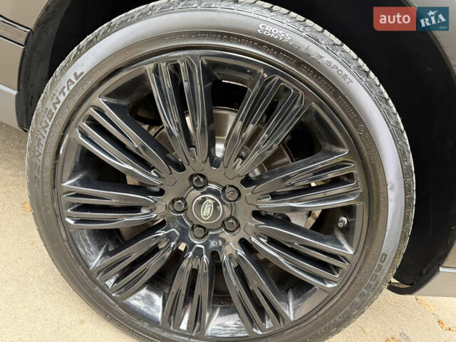 Черный Ленд Ровер Рендж Ровер, объемом двигателя 3 л и пробегом 117 тыс. км за 59500 $, фото 12 на Automoto.ua