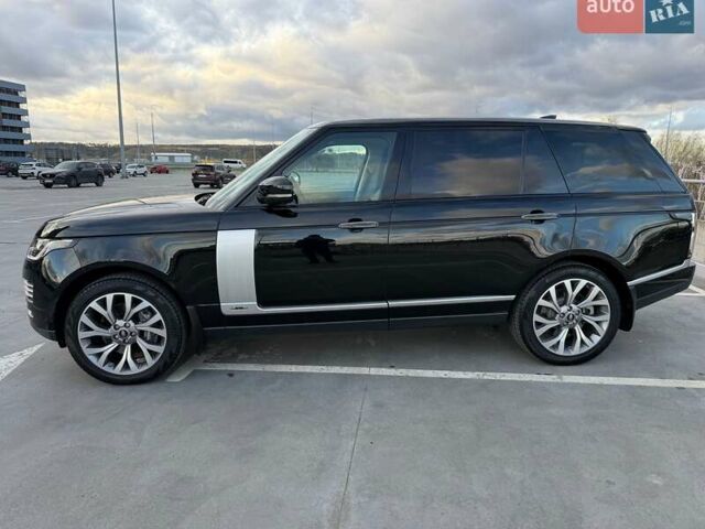Черный Ленд Ровер Рендж Ровер, объемом двигателя 5 л и пробегом 161 тыс. км за 58500 $, фото 10 на Automoto.ua