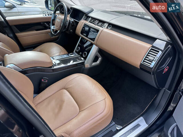 Черный Ленд Ровер Рендж Ровер, объемом двигателя 4.37 л и пробегом 260 тыс. км за 63000 $, фото 22 на Automoto.ua