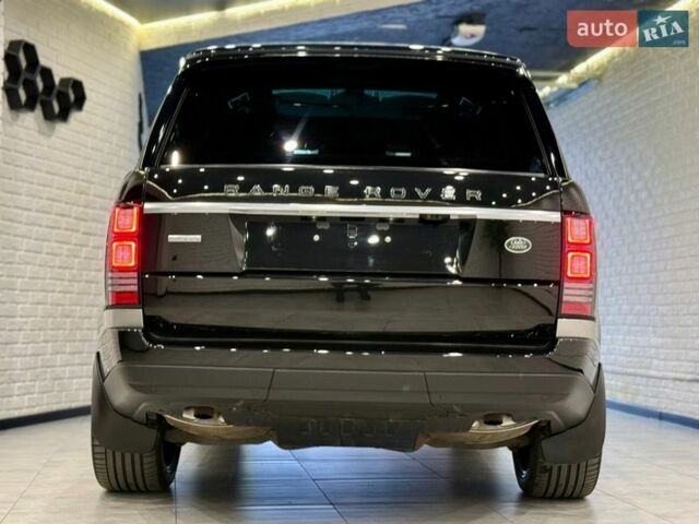 Черный Ленд Ровер Рендж Ровер, объемом двигателя 4.37 л и пробегом 3 тыс. км за 69999 $, фото 5 на Automoto.ua