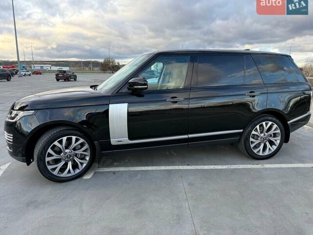 Черный Ленд Ровер Рендж Ровер, объемом двигателя 5 л и пробегом 161 тыс. км за 58500 $, фото 7 на Automoto.ua