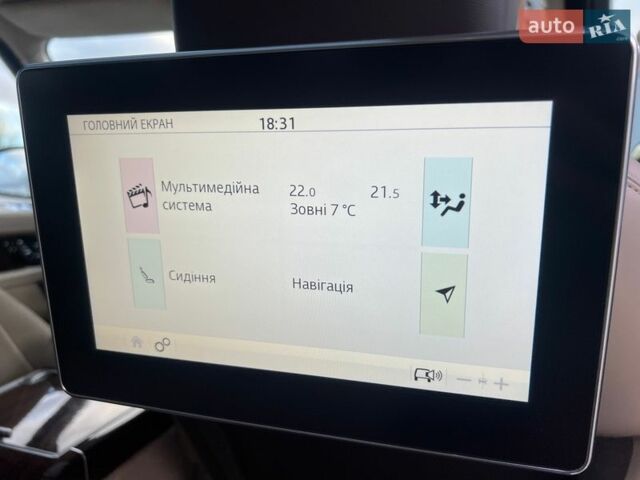 Черный Ленд Ровер Рендж Ровер, объемом двигателя 5 л и пробегом 161 тыс. км за 58500 $, фото 37 на Automoto.ua