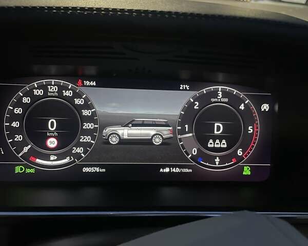 Чорний Ленд Ровер Рендж Ровер, об'ємом двигуна 4.37 л та пробігом 89 тис. км за 85800 $, фото 75 на Automoto.ua