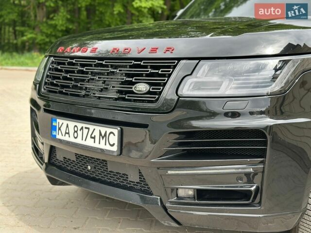 Чорний Ленд Ровер Рендж Ровер, об'ємом двигуна 5 л та пробігом 122 тис. км за 62000 $, фото 12 на Automoto.ua