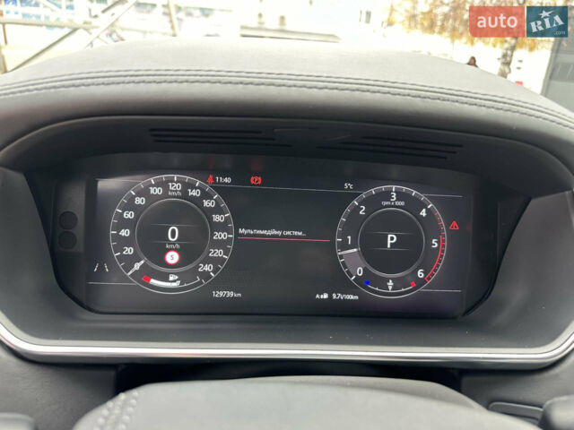 Черный Ленд Ровер Рендж Ровер, объемом двигателя 4.37 л и пробегом 130 тыс. км за 60000 $, фото 10 на Automoto.ua