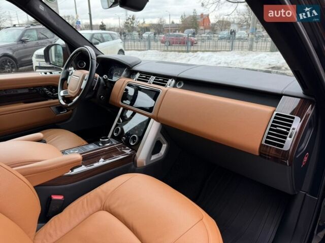 Черный Ленд Ровер Рендж Ровер, объемом двигателя 2.99 л и пробегом 86 тыс. км за 73900 $, фото 36 на Automoto.ua