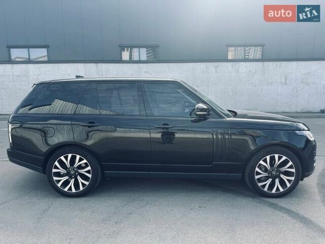 Черный Ленд Ровер Рендж Ровер, объемом двигателя 4.37 л и пробегом 90 тыс. км за 65000 $, фото 1 на Automoto.ua