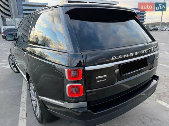 Черный Ленд Ровер Рендж Ровер, объемом двигателя 5 л и пробегом 161 тыс. км за 58500 $, фото 9 на Automoto.ua