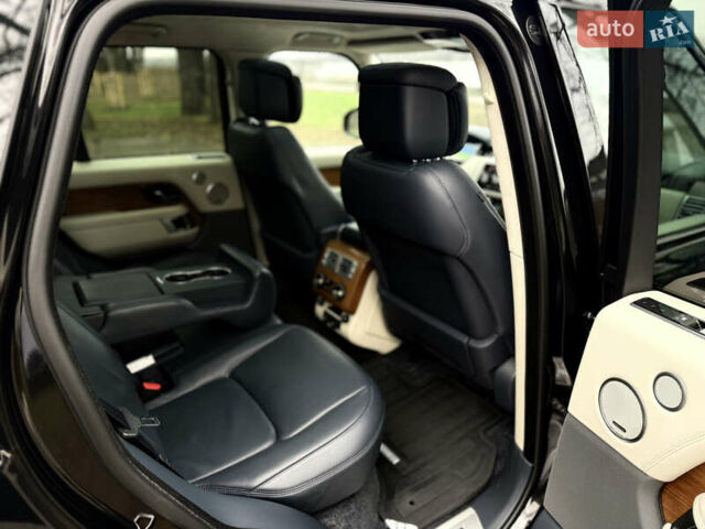 Черный Ленд Ровер Рендж Ровер, объемом двигателя 4.37 л и пробегом 81 тыс. км за 68000 $, фото 35 на Automoto.ua