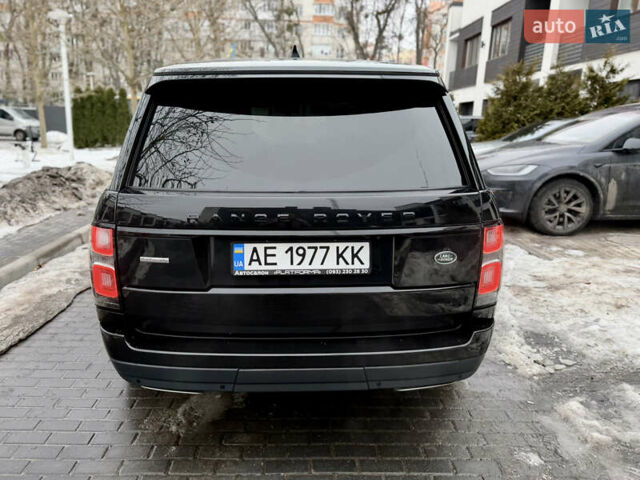 Черный Ленд Ровер Рендж Ровер, объемом двигателя 2.99 л и пробегом 200 тыс. км за 57000 $, фото 5 на Automoto.ua