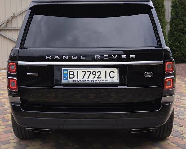Ленд Ровер Рендж Ровер 2018 в Полтаве на Automoto.ua Черный Ленд Ровер Рендж Ровер, объемом двигателя 5 л и пробегом 48 тыс. км за 60000 $, фото 6 на Automoto.ua