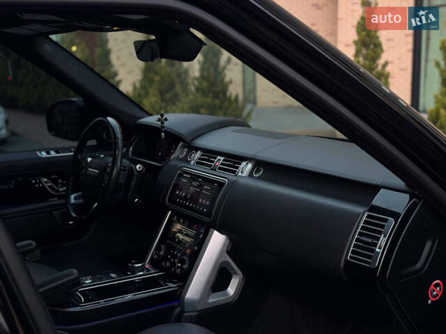 Черный Ленд Ровер Рендж Ровер, объемом двигателя 2.99 л и пробегом 124 тыс. км за 59900 $, фото 24 на Automoto.ua
