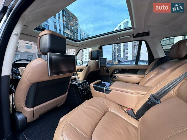 Черный Ленд Ровер Рендж Ровер, объемом двигателя 4.37 л и пробегом 260 тыс. км за 63000 $, фото 30 на Automoto.ua