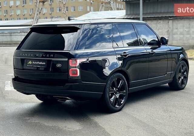 Ленд Ровер Рендж Ровер 2018 в Киеве на Automoto.ua Черный Ленд Ровер Рендж Ровер, объемом двигателя 3 л и пробегом 48 тыс. км за 50999 $, фото 6 на Automoto.ua