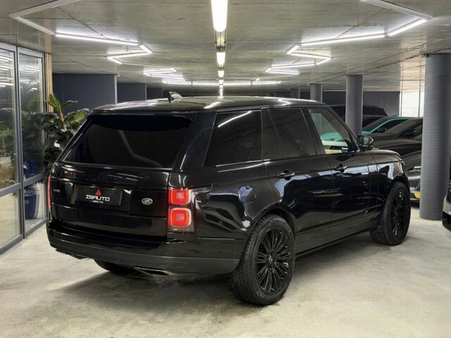 Черный Ленд Ровер Рендж Ровер, объемом двигателя 5 л и пробегом 78 тыс. км за 81500 $, фото 8 на Automoto.ua