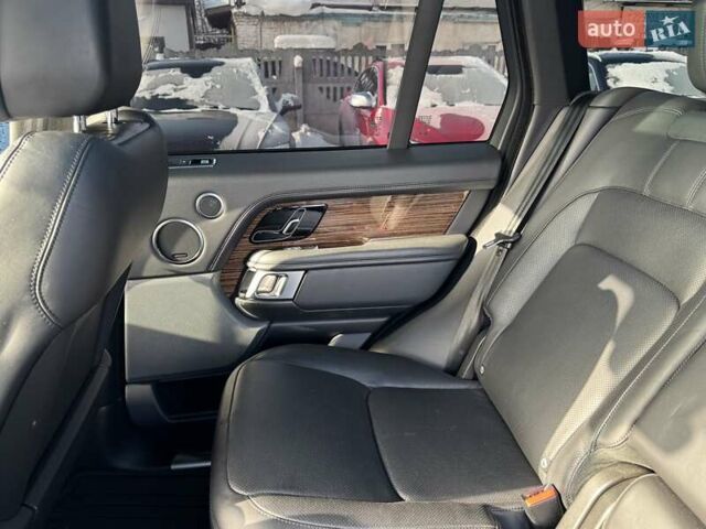 Чорний Ленд Ровер Рендж Ровер, об'ємом двигуна 5 л та пробігом 194 тис. км за 58000 $, фото 63 на Automoto.ua