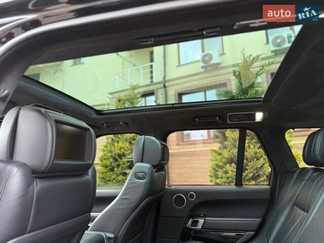 Черный Ленд Ровер Рендж Ровер, объемом двигателя 4.37 л и пробегом 3 тыс. км за 69999 $, фото 100 на Automoto.ua