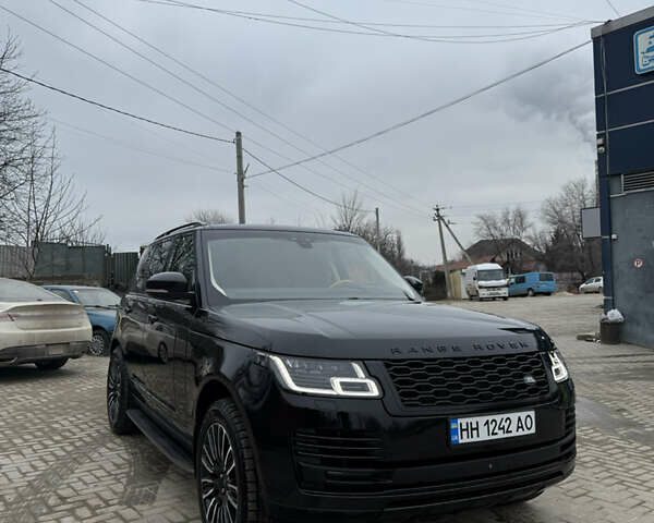Черный Ленд Ровер Рендж Ровер, объемом двигателя 4.37 л и пробегом 161 тыс. км за 70990 $, фото 2 на Automoto.ua