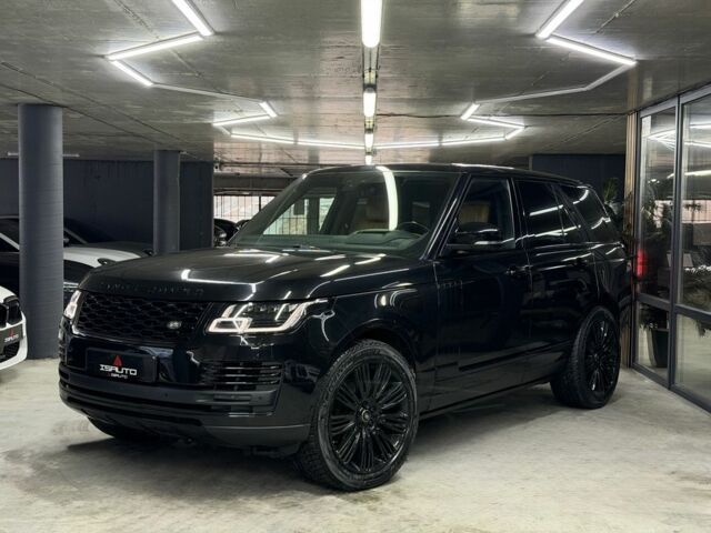 Черный Ленд Ровер Рендж Ровер, объемом двигателя 5 л и пробегом 78 тыс. км за 81500 $, фото 6 на Automoto.ua