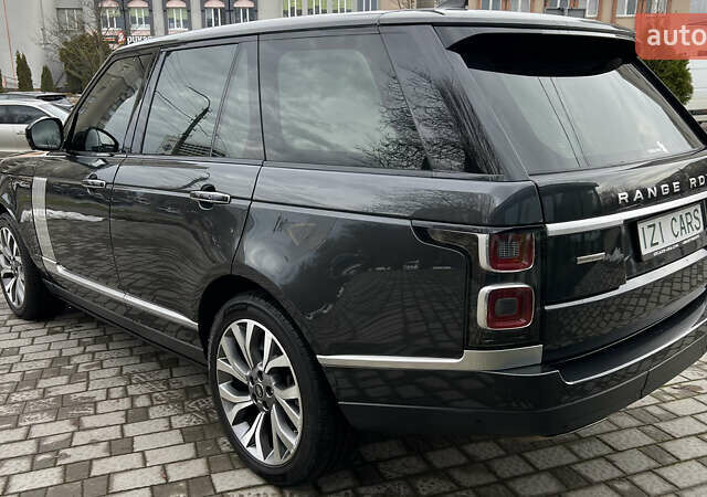 Черный Ленд Ровер Рендж Ровер, объемом двигателя 4.37 л и пробегом 90 тыс. км за 69000 $, фото 4 на Automoto.ua