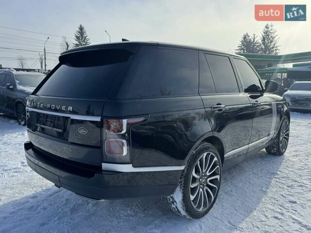 Чорний Ленд Ровер Рендж Ровер, об'ємом двигуна 5 л та пробігом 194 тис. км за 58000 $, фото 81 на Automoto.ua