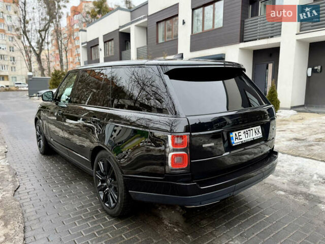 Черный Ленд Ровер Рендж Ровер, объемом двигателя 2.99 л и пробегом 200 тыс. км за 57000 $, фото 4 на Automoto.ua