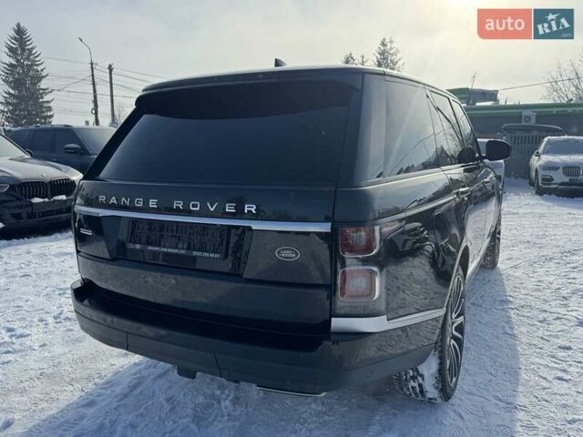 Чорний Ленд Ровер Рендж Ровер, об'ємом двигуна 5 л та пробігом 194 тис. км за 58000 $, фото 80 на Automoto.ua